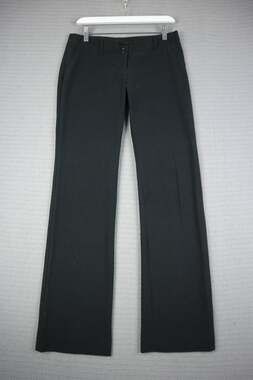 Ricki’s Black Glen Plaid Wide Leg Trousers Double Button Dress Pants Size 2